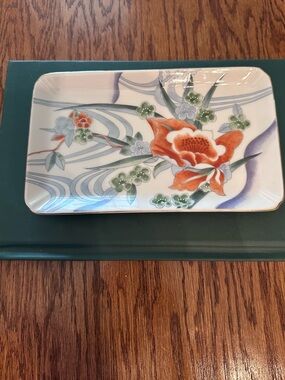 Takahashi Flora San Francisco Trinket Dish Hand Painted